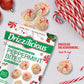 Drizzilicious Mini Rice Cakes - Rice Crisps, Healthy Snack For Mature-Themeds And Kids, Flavored Rice Cakes, Vegan, Gluten Free, Only 90 Calories Per Serving - Peppermint, 4 Oz (Pack Of 2)