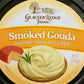 Glacier Ridge Farms Smoked Gouda Spreadable Cheese 8oz - Gourmet Flavor, Pack of 1