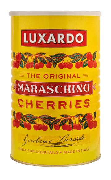 Luxardo The Original Maraschino Cherries | Gourmet Cherries | Ideal For Cocktails | Product Of Italy | Approximately 890 Cherrie