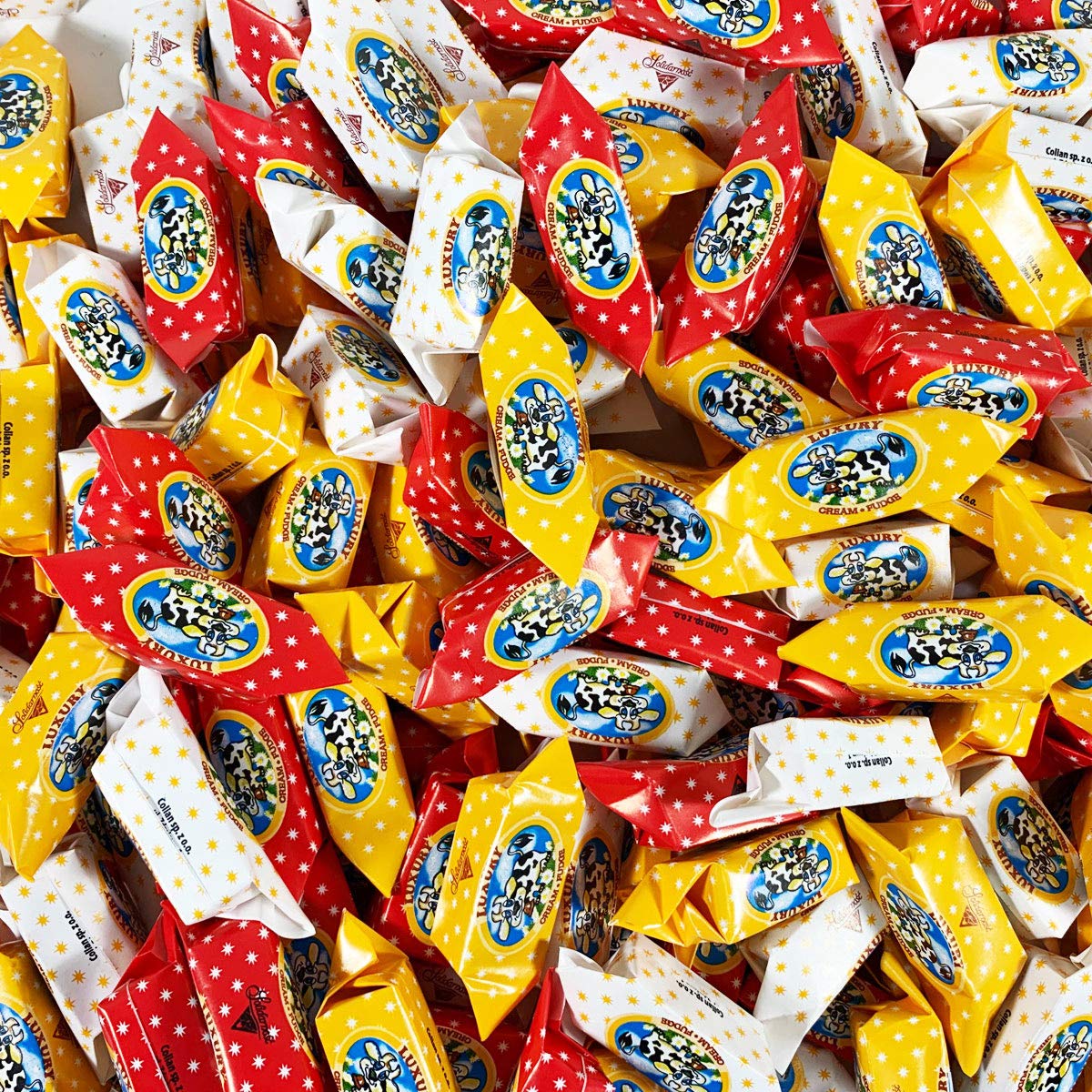 Korovka Soft Toffee, Classic Polish Milk Fudge Loose Candies 3 Kg | 6.6 Lb