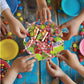 Candy Variety Pack - 10 Pounds Over 700 Pieces - Smarties, Taffy, Lollipops, Fruit Gum - Pinata Stuffers - Bulk Box