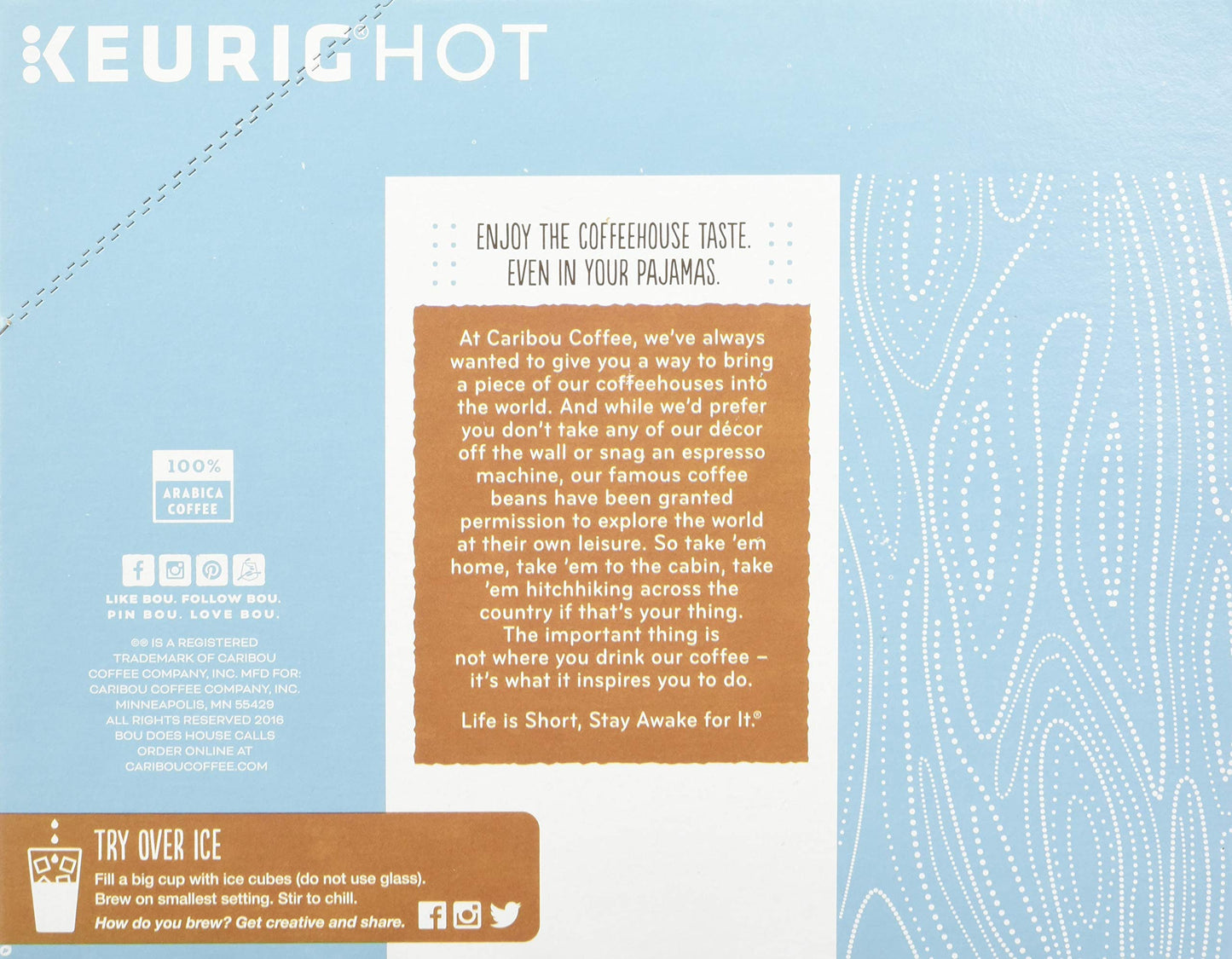 Caribou Coffee Daybreak Morning Blend K-Cups, 24 Count (Pack of 4) for Keurig malt-inspired