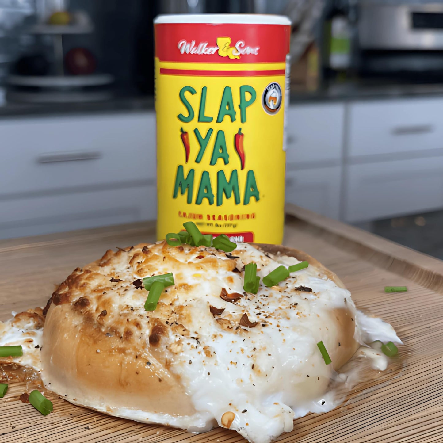 SLAP YA MAMA Cajun Seasoning Original Blend, All Natural, No MSG, 4 oz Can, Pack of 2