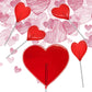 Fruidles Valentine'S Heart Lollipops Candy, Red Heart Shaped Hard Candy Lollipop Suckers, Individually Wrapped, 12G Lollipop (Ha