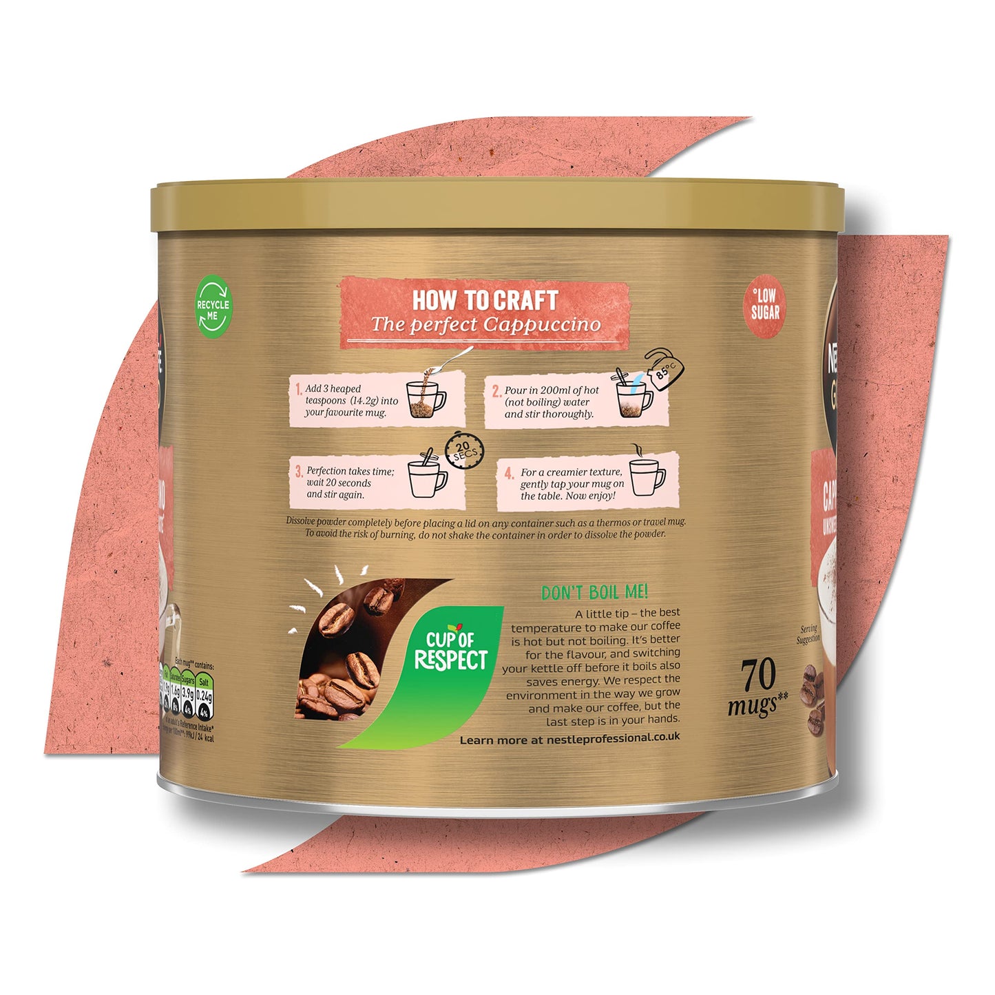 Nescafé Café Style Cappuccino Unsweetened 1 Kg