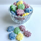 Assorted Bursts Sour Stars Gummy Candy 2 Pound