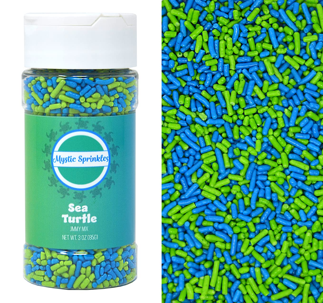 Mystic Sprinkles Jimmy Mixes (Sea Turtle Jimmy Mix 3Oz)