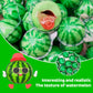 Apexy Watermelon Gummy Candy With Fruity Liquid Center Fat Free Perfect For Halloween, Birthday, Trick Or Treat, Party Candy 11.42Oz