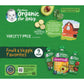 Gerber Stage 2 Baby Food, Organic Fruit And Veggie Favorites Puree Pouches Variety Pack, No Added Sweetener, Baby Food Pouches,