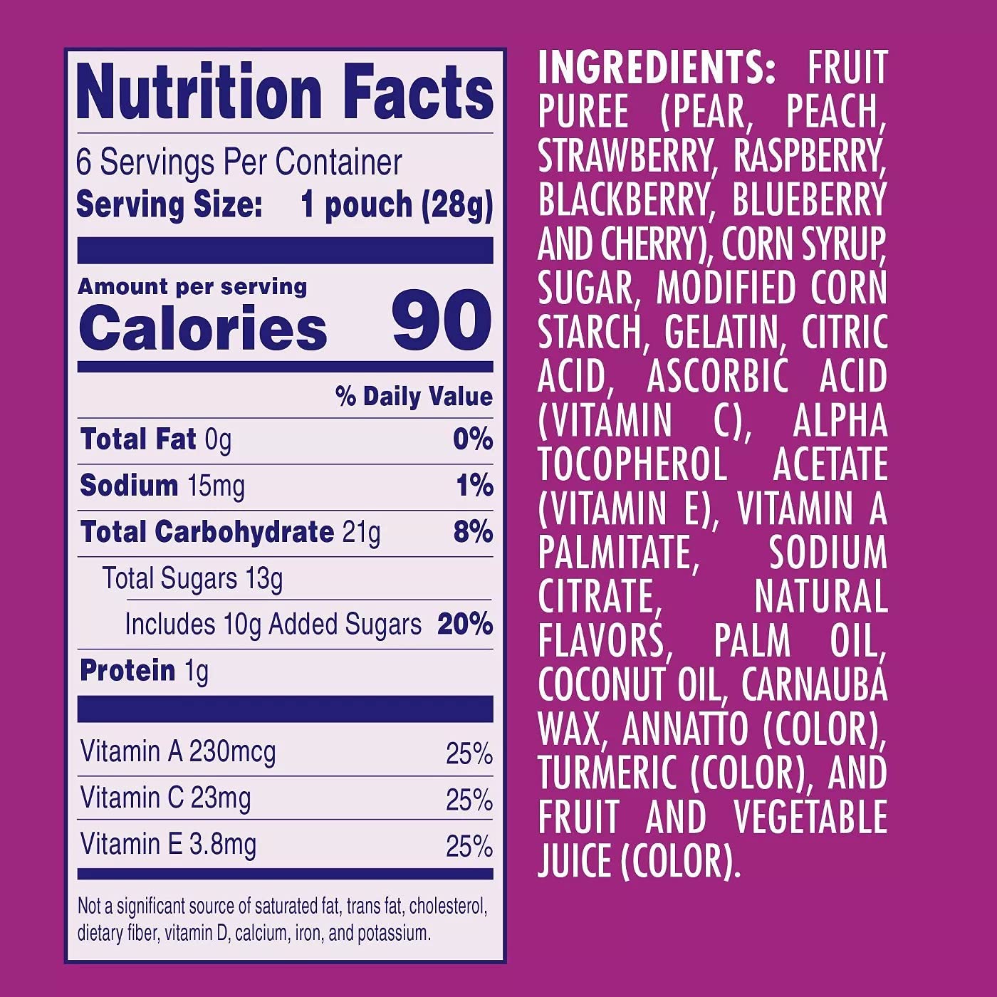 1 Oz Welch'S Juicefuls Berry Blast 6Ct