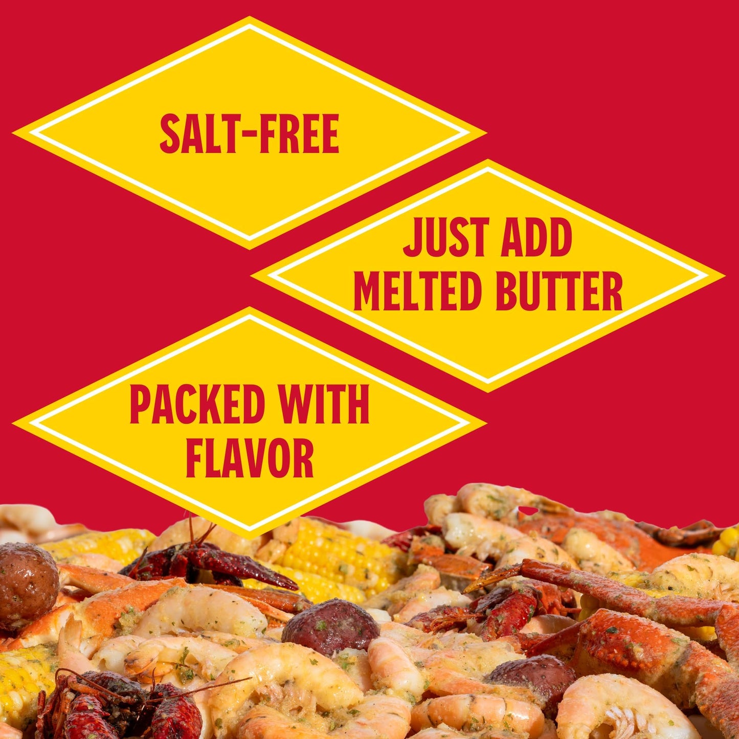 Louisiana Fish Fry Cajun Drip Viet-Cajun Butter Seasoning Mix - Seasoned Butter Sauce For Seafood - 2 Oz. Bag (Pack Of 3) - Just