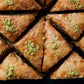 Cedar Pastries 16Pc Grab N' Go Traditional Triangle Baklavas - Kosher & Halal Mediterranean Dessert Treats