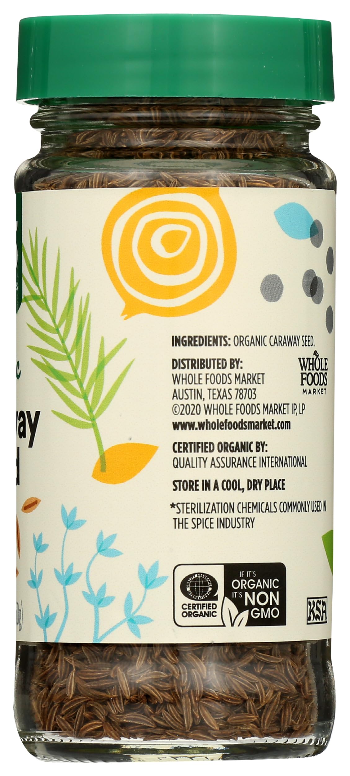 365 By Whole Foods Market, Organic Caraway Seed, 1.76 Ounce