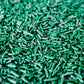 Sweet Evas Shimmer Pearlized Green Sprinkles-Jimmies,Cupcakes,Cookies,Cakes,Decorating,Baking,Topper,Nut Free, Gluten Free, Soy
