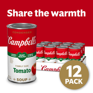 Campbell'S Condensed Healthy Request Tomato Soup, 23.2 Ounce Can (Pack Of 12)