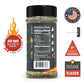 Grillaholics Salt Pepper Garlic Seasoning - All Purpose BBQ Rub - 12 Ounce
