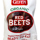 Gefen Organic Red Beets, Whole, Peeled, Cooked & Ready To Eat, 1.1Lb (3 Pack)