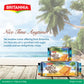 Britannia Nice Time 16.9oz (480g) - Delicious Coconut Biscuit Crunchy - Kids Favorite Breakfast & Tea Time Snacks (Pack of 1)