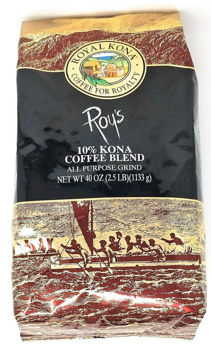 Royal Kona Coffee Roys Signature Series (All Purpose Grind) - 2.5 lbs