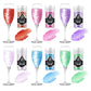 Edible Glitter For Cocktails - 6 Colors Luster Dust Edible Drink Glitter Food Grade Metallic Shimmer Powder Cake Sprinkles For B