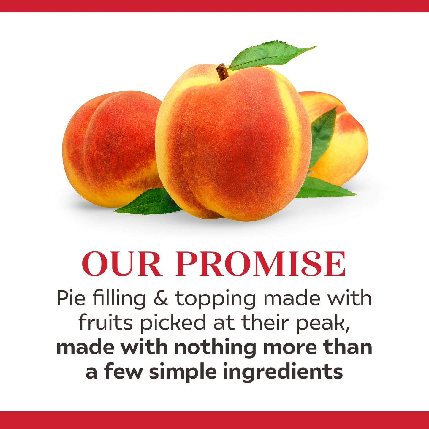 Duncan Hines Wilderness Simply Pie Filling & Topping, Peach, 21 Ounce (Pack of 8)