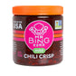 Mr Bing Chili Crisp | Mild - Delicious, Flavorful & Crunchy Chili Oil - Made In Usa Chili Paste Hot Sauce - Gluten Free, Vegan,