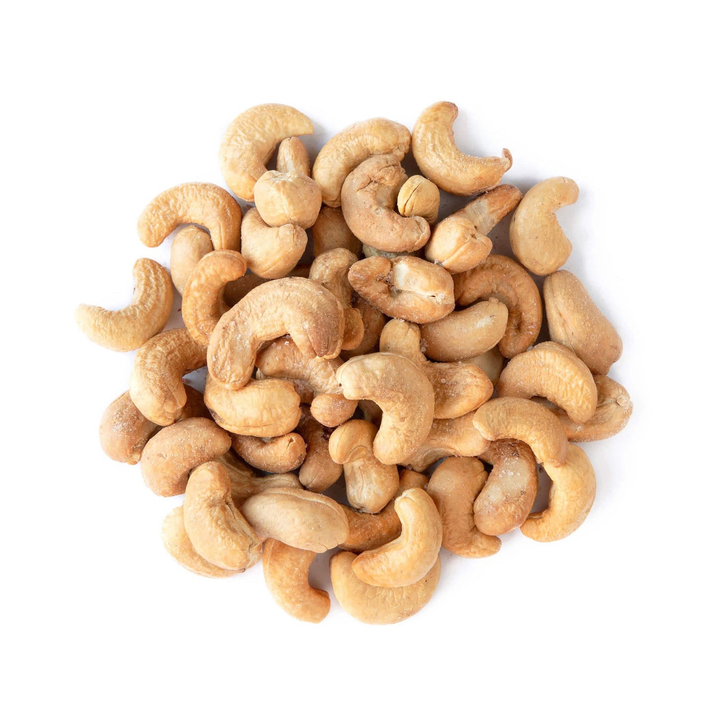 Food to Live Organic Dry Roasted Whole Cashews with Himalayan Salt, 8 Pounds Non-GMO, Oven Roasted and Lightly Salted Nuts, No O