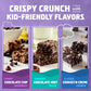 Zbar Protein - Chocolate Chip, Chocolate Mint, And Cookies 'N Creme - Variety Pack - Crispy Snack Bars - Made With Organic Oats