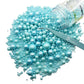 Se Si&Moos Blue Edible Pearls For Cake Decorating Blue Sugar Pearls Blue Pearl Sprinkles For Cake Decorating Blue Sprinkles Blue