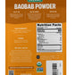 Fgo Organic Baobab Powder, From Zimbabwe, 12Oz (Pack Of 1)