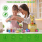 Cherrysea Luster Dust Edible Shimmer Powder - 15g Bottle, Food Grade, 4-Green for Cake, Cookie Decorations, and Drinks