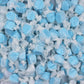 Variety Gourmet Saltwater Taffy (Sour Blue Raspberry, 5 Pound)