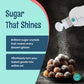 Ocreme Sanding Sugar For Cookie Decorating - Eye-Catching Black Sugar Crystals For Unique Cake Toppings - Extra Sugar For Cake T