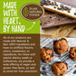 DIJAS Natural Foods, Crunchy Fat Free Biscotti Cookie, All Natural Preservative Free Ingredients, Delicious Low Calorie Snack (4