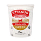 Straus Family Creamery Greek Yogurt, Plain, Organic, 32 oz