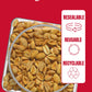 Fisher Snack Honey Roasted Peanuts, 36 Ounces (Pack Of 6), Made With Real Honey, 100% Recyclable