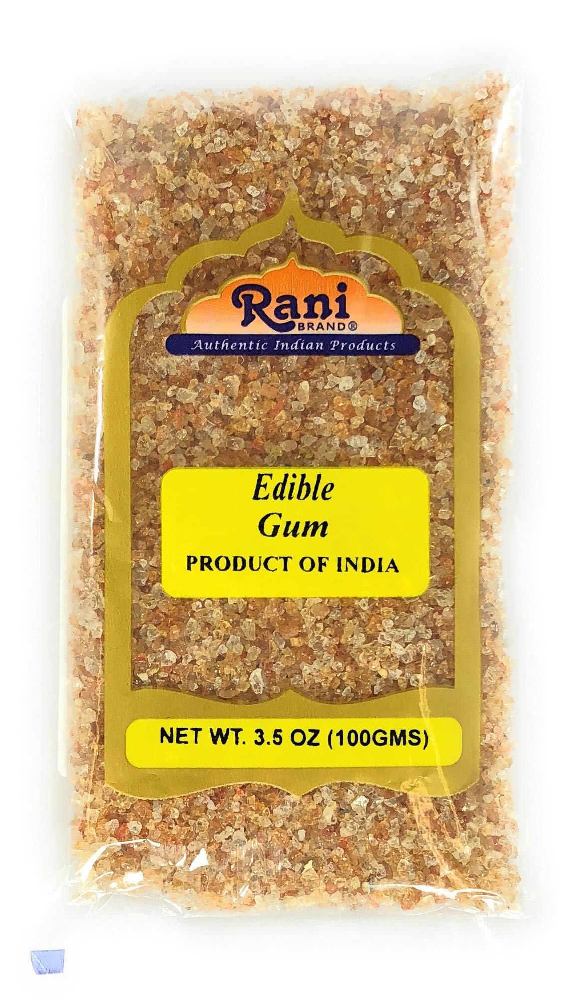 Rani Edible Gum Whole (Arabica Gum) 35Oz (100G) All Natural, Salt-Free Vegan No Colors Gluten Friendly Non-Gmo Indian Origin