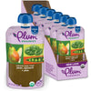 Plum Organics Stage 2 Organic Baby Food - Pear, Spinach, And Pea - 4 Oz Pouch (Pack Of 6) - Organic Fruit And Vegetable Baby Foo