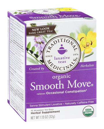 Traditional Medicinals Tea Smooth Move Laxati