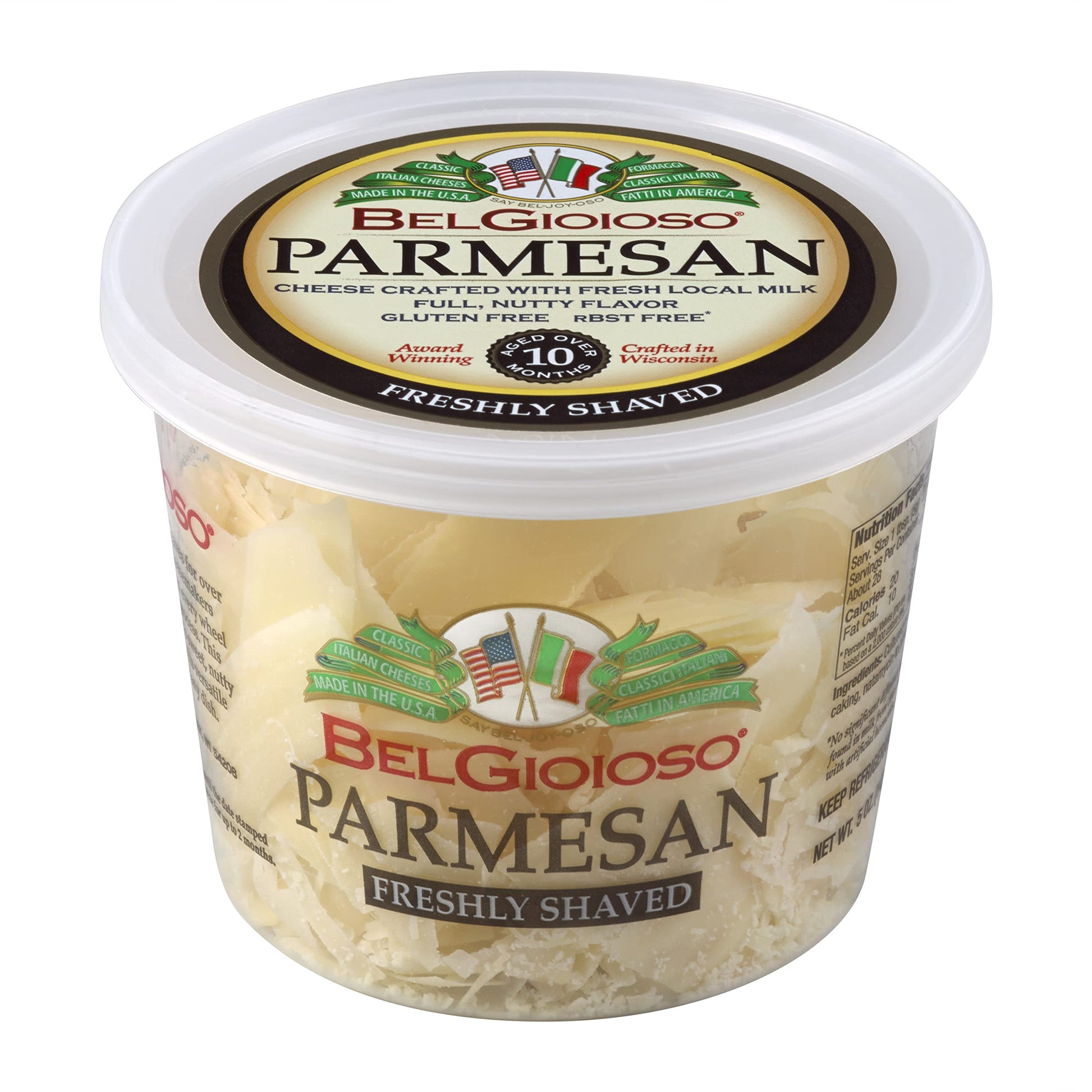 Bel Gioioso, Shaved Parmesan Cup, 5 oz