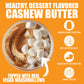 Fit Butters Pumpkin Pie Cashew Butter Spread - Added Protein And Coconut Oil, Low Carb, Low Sugar, Complete Protein Dessert Flav