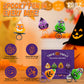 Halloween Candy Ring Pops - 18 Individually Wrapped Suckers Bulk Variety Pack - Trick or Treat Candy - Halloween Party Favors