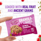 COOPER STREET Granola Cookie Bake Chewy Bars with Chia, Flax, Oats, 30 Count, Oatmeal Cranberry Flavor, Individually Wrapped