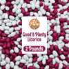 Good And Plenty Candy, 2 Pound Bulk Bag, Fat Free Treat, Pink & White Nostalgic Licorice Candy - Gumball Machine Refills, Licori