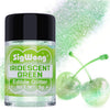 Iridescent Green Edible Glitter - 5g Food Grade Cake Decorating Shimmering Glitter, Edible Sprinkle Luster Dust for Drinks, Choc