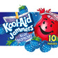 Kool-Aid Jammers Blue Raspberry Drink Pouches, 10 ct Box, 6 fl oz each, 60 fl oz total