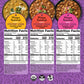 Maya Kaimal Organic Indian Chana Variety Pack - 10oz Fully Cooked Vegan Meals - Pack of 6