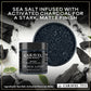 Sea Salt Superstore Hawaiian Sea Salt 3-Pack - Alaea Red, Bamboo Jade, Black Lava - 12 oz Total
