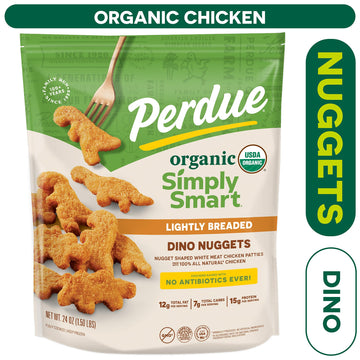 Perdue Organic Dino Chicken Nuggets, 24 oz