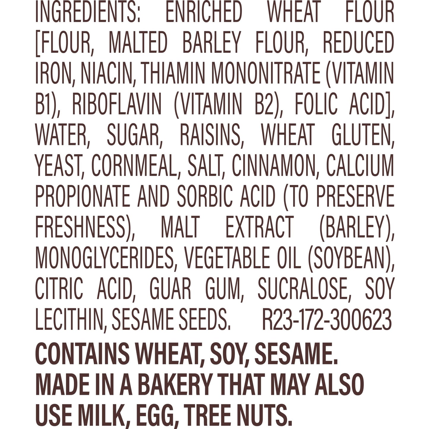 Thomas Cinnamon Raisin Bagels, 6 Pre Sliced Bagels with No High Fructose Corn Syrup, 20 Oz Bag
